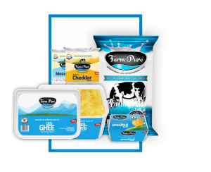 Discover Farm Pure: Your source for fresh, high-quality dairy products including milk, ghee, cheese, and butter from Australian cows. Enjoy our creamy goodness, available in 140+ stores. Fresh from Our Own Farm.